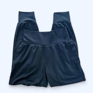 Athleta Women's Black and Navy Joggers-tracksuits